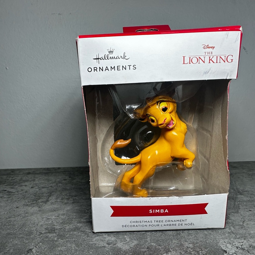 Hallmark The Lion King Simba Ornament - Gold